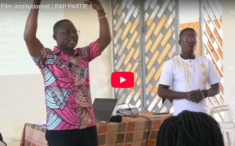 Film Institutionnel LRAP PARTIE 1